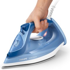 Philips 3000 Series DST3031 Steam Iron 2400W - Effortless Wrinkle Removal in Stylish Blue & White Design